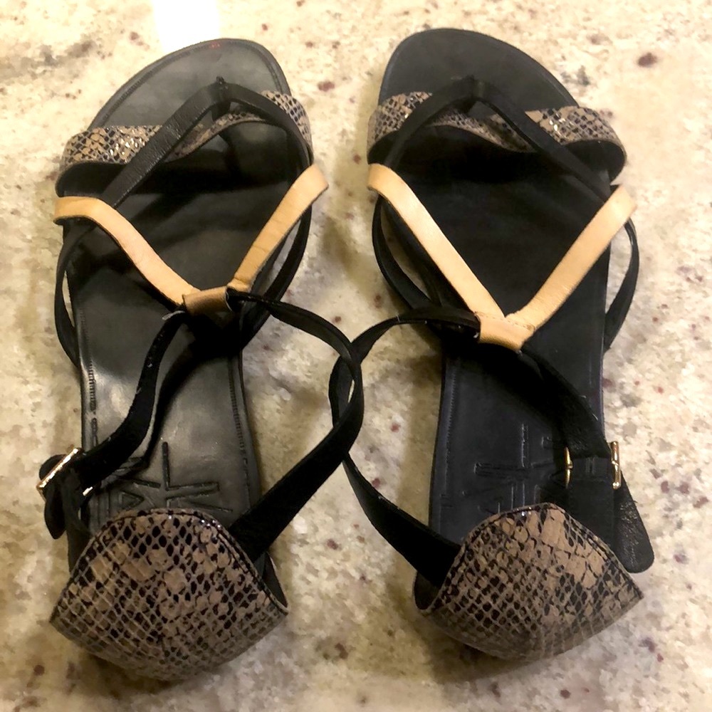 Flat strappy sandals